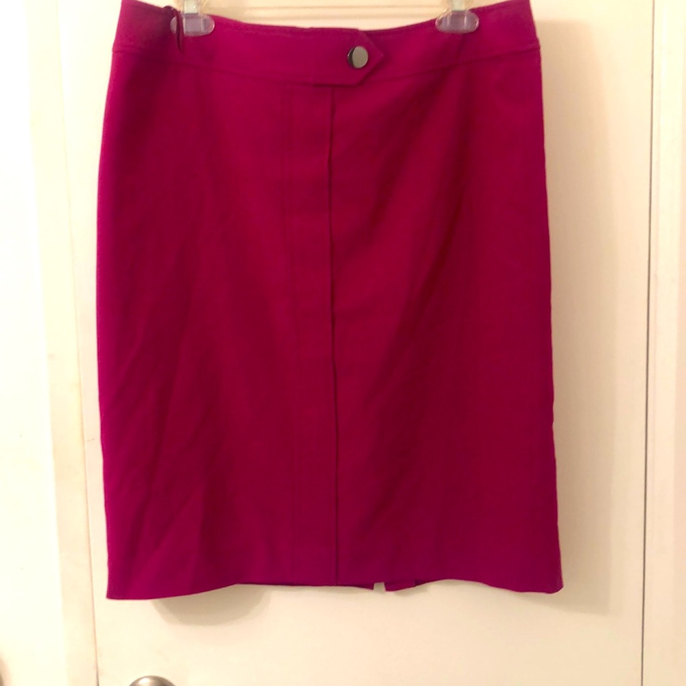 Purple work skirt